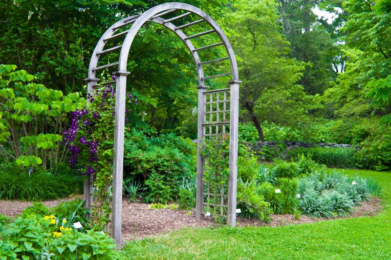 Arched Arbor Construction