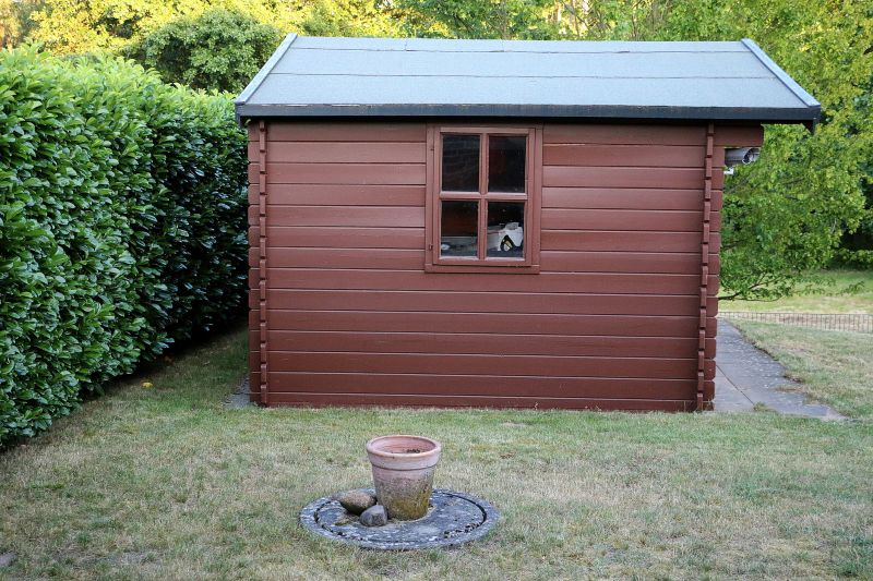 Cedar Shed Installation