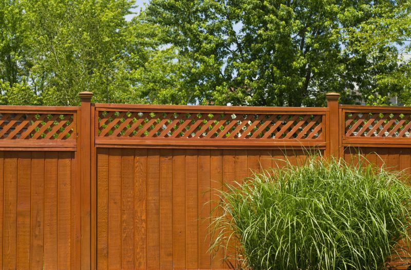 Fence Top Lattice Installation