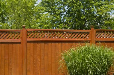 Fence Top Trellis Installation
