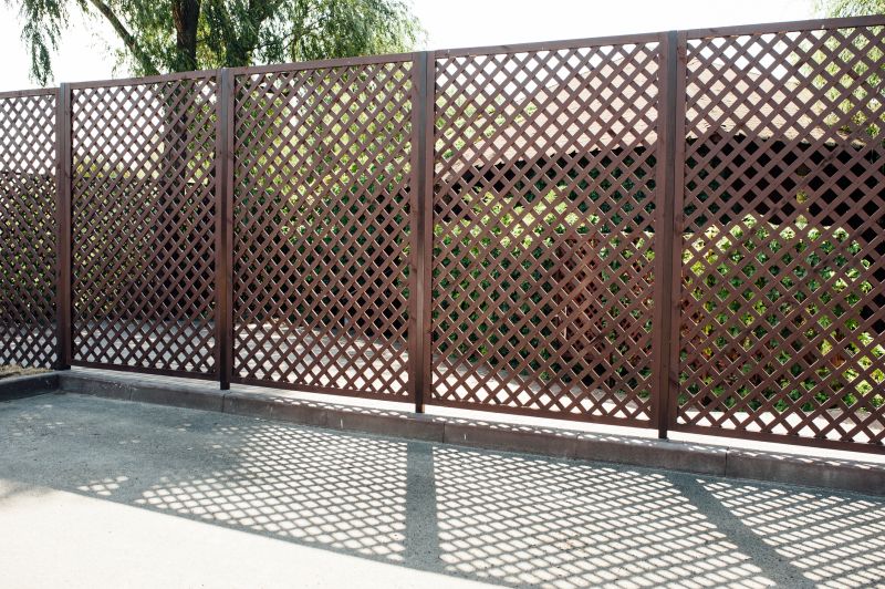 Fence Trellis Installation
