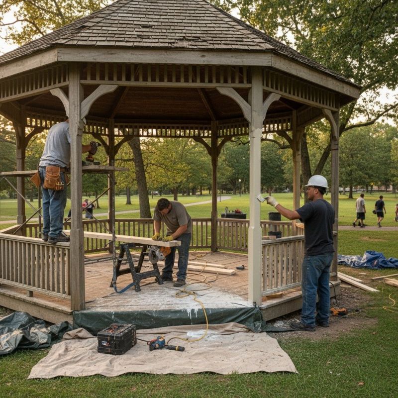 Gazebo Roof Repair