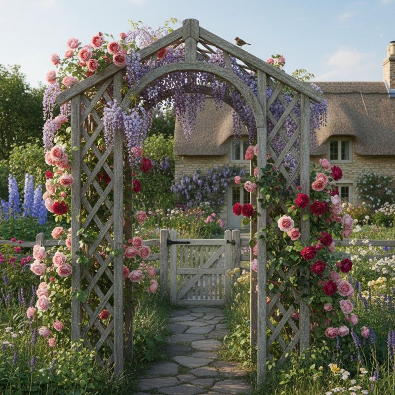 Grapevine Arch Installation