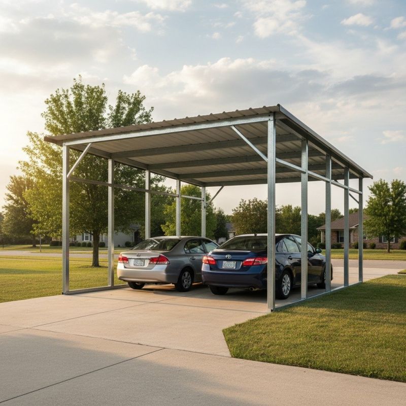 Steel Carport Installation