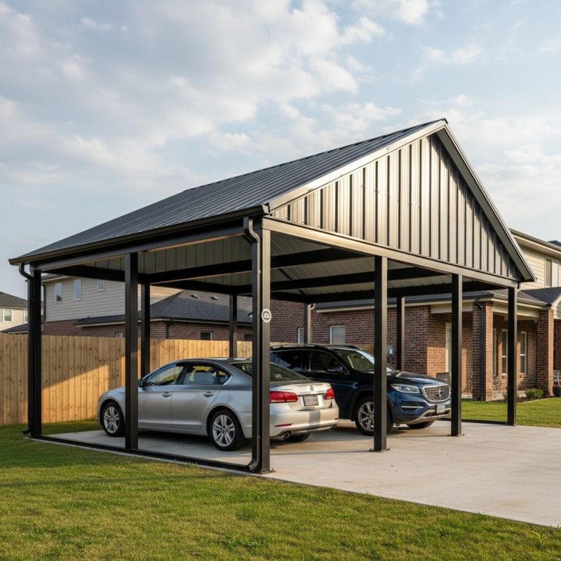 Steel Carport Installation