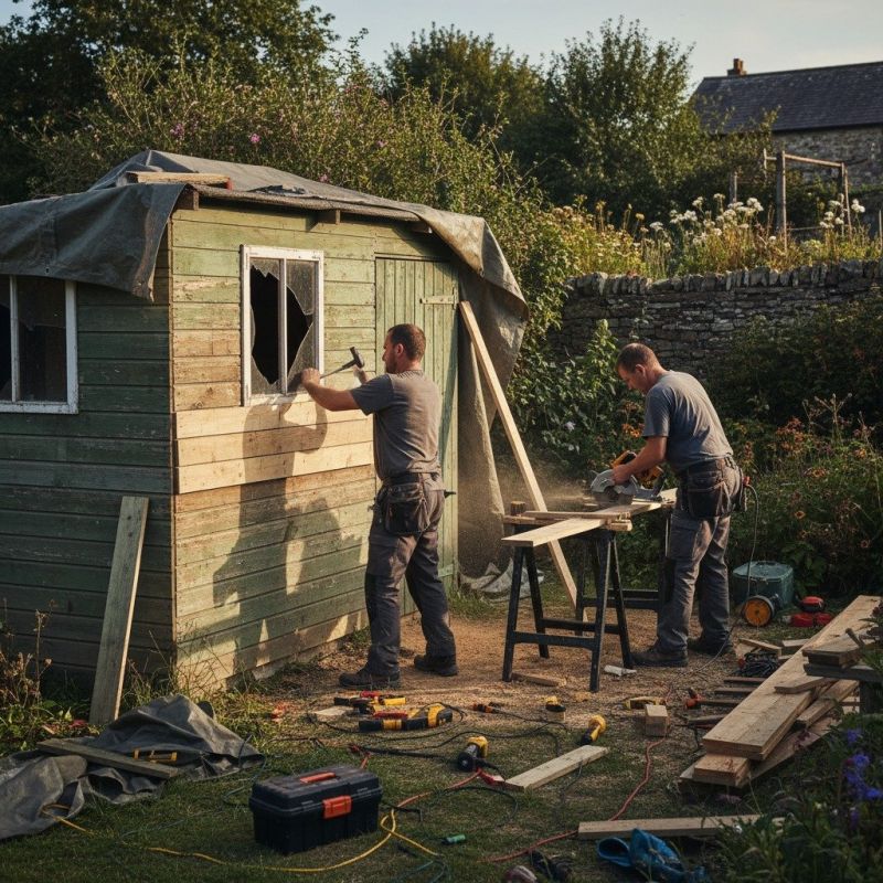 Tool Shed Construction