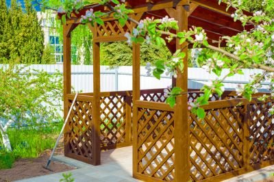 Trellis Gazebo Installation