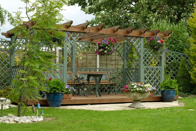 Wooden Arbor Installation