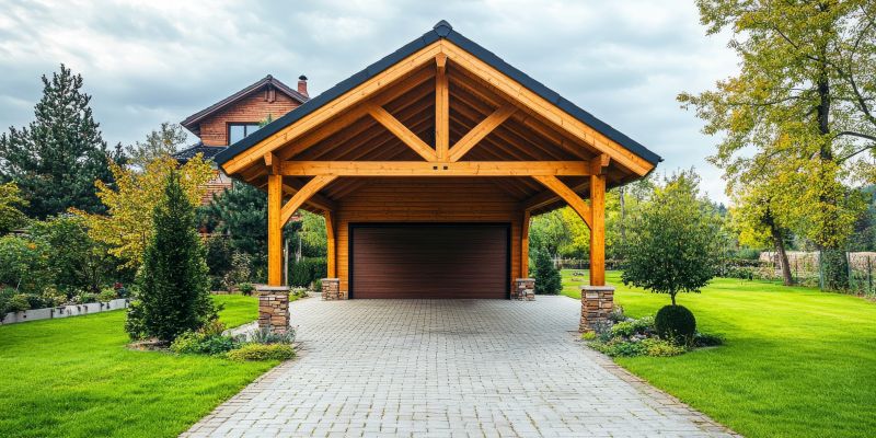 Wood Carport Construction