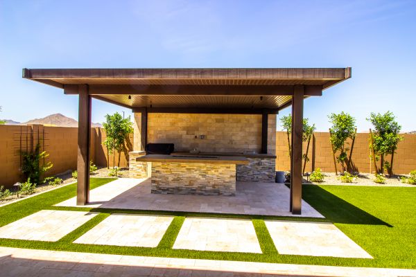 Covered Pergola Installation in Alexandria