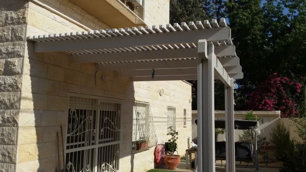Two Post Pergola Installation in Alexandria