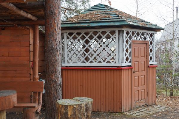 Closed Gazebo Building