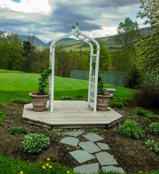 Arched Arbor Construction in Alexandria